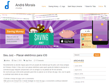 Tablet Screenshot of andremorais.com.br